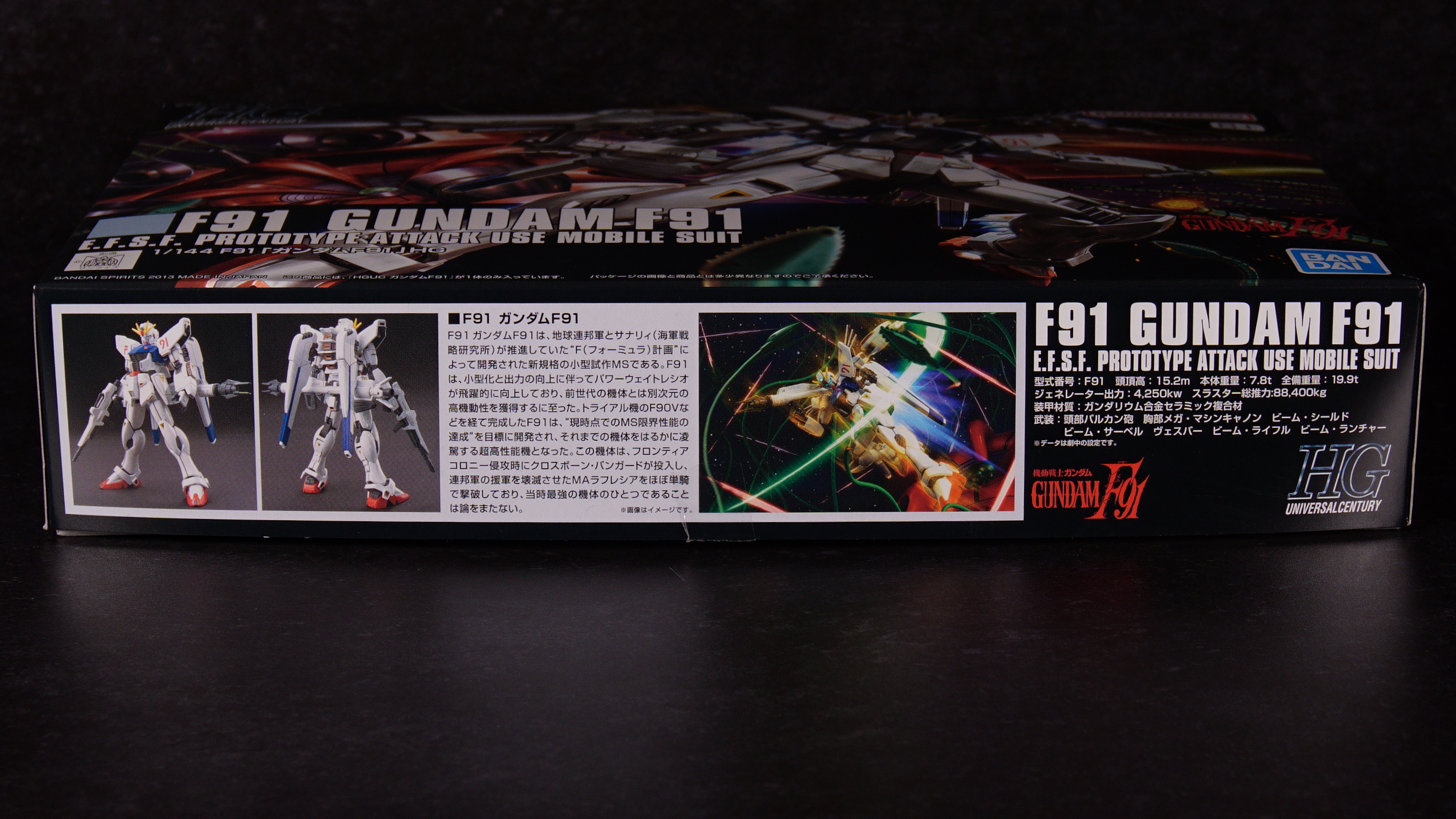 【Vol.09 Gunpla HGUC 1/144 Gundam F91】 Review