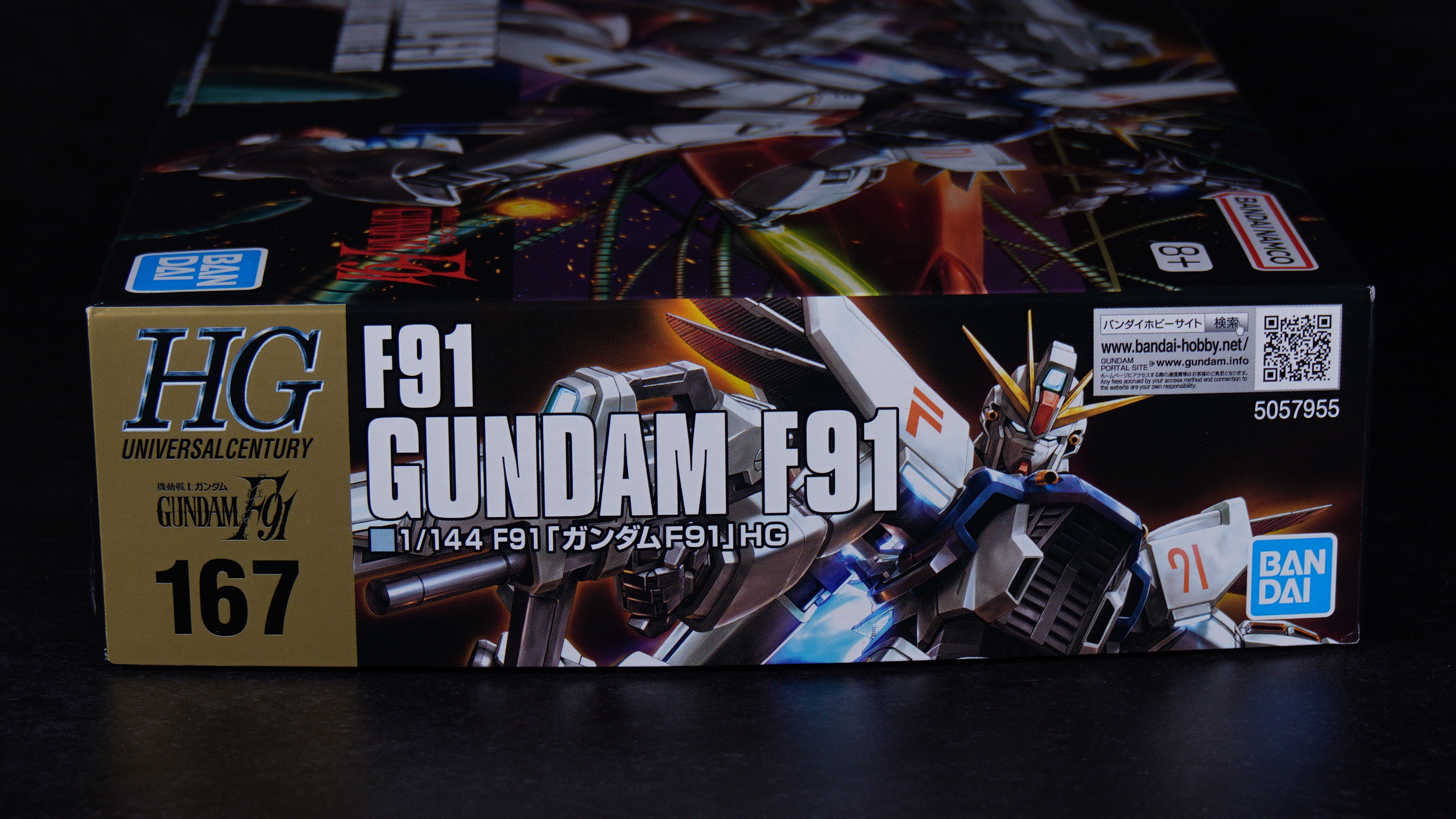 【Vol.09 Gunpla HGUC 1/144 Gundam F91】 Review