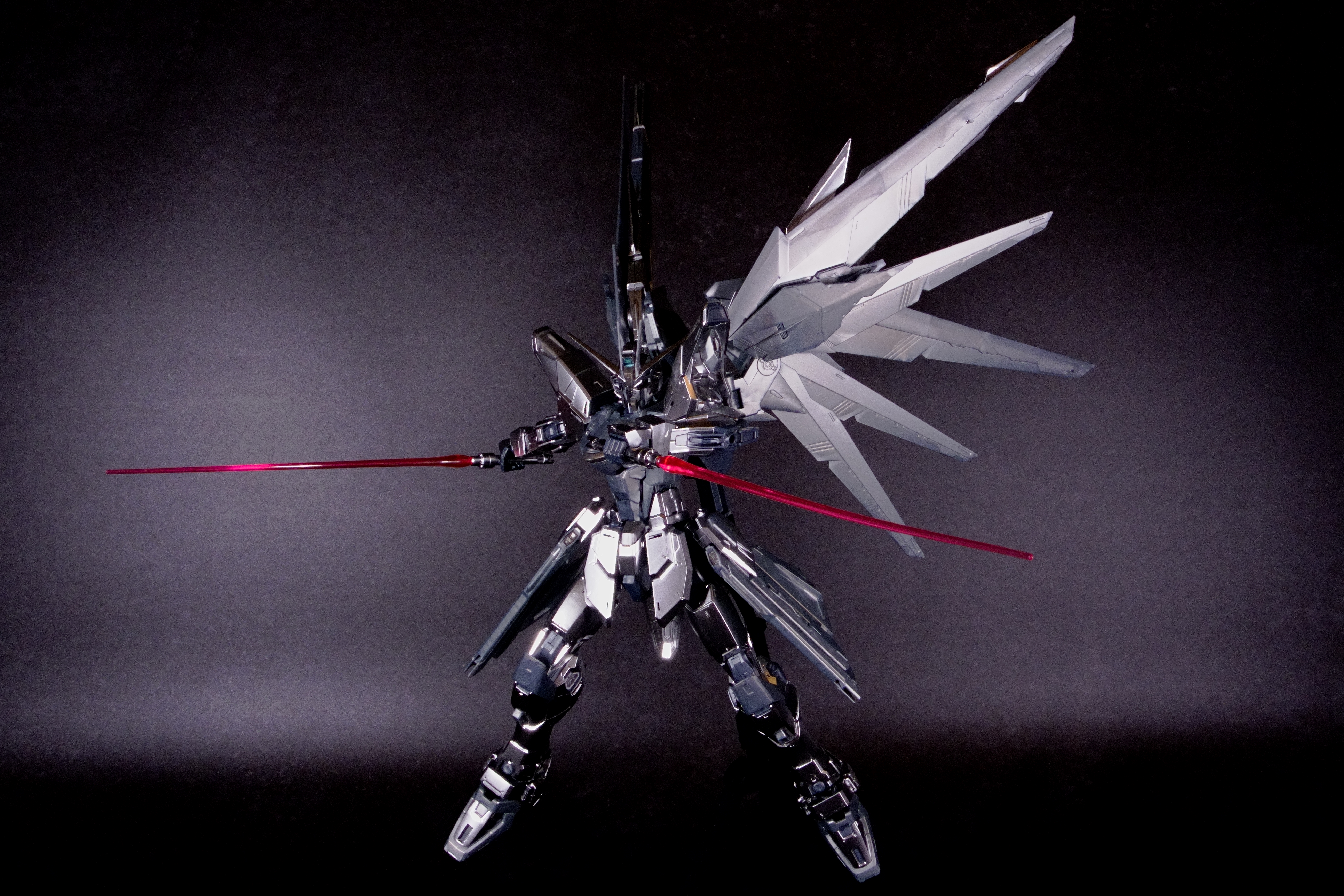【Vol.14 Gunpla MG 1/100 Freedom Gundam Ver.2.0 Silver Coating】 Review 3