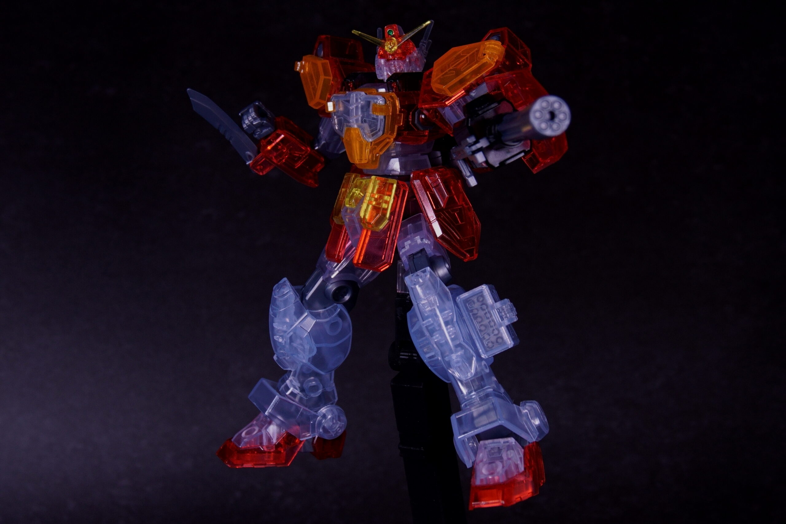 vol.19 ガンプラ HG 1/144 ガンダムヘビーアームズ［クリアカラー