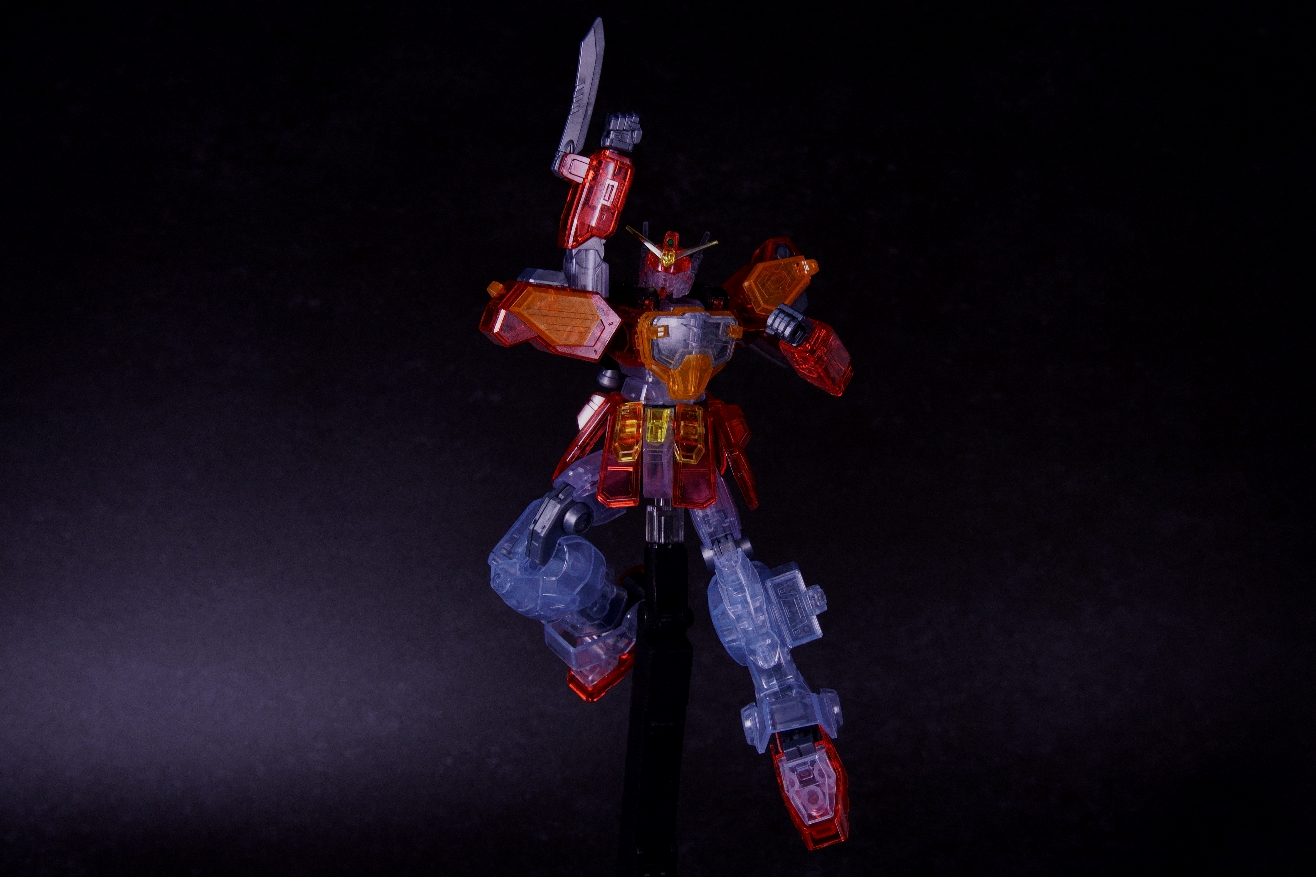 【Vol.19 Gunpla HG 1/144 Gundam Heavyarms [Clear Color]】 Review 4