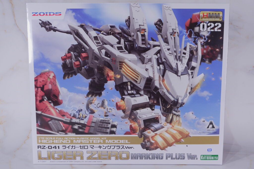 【Vol.36 Zoids HMM 1/72 RZ-041 Liger Zero Marking Plus Ver.】 Review
