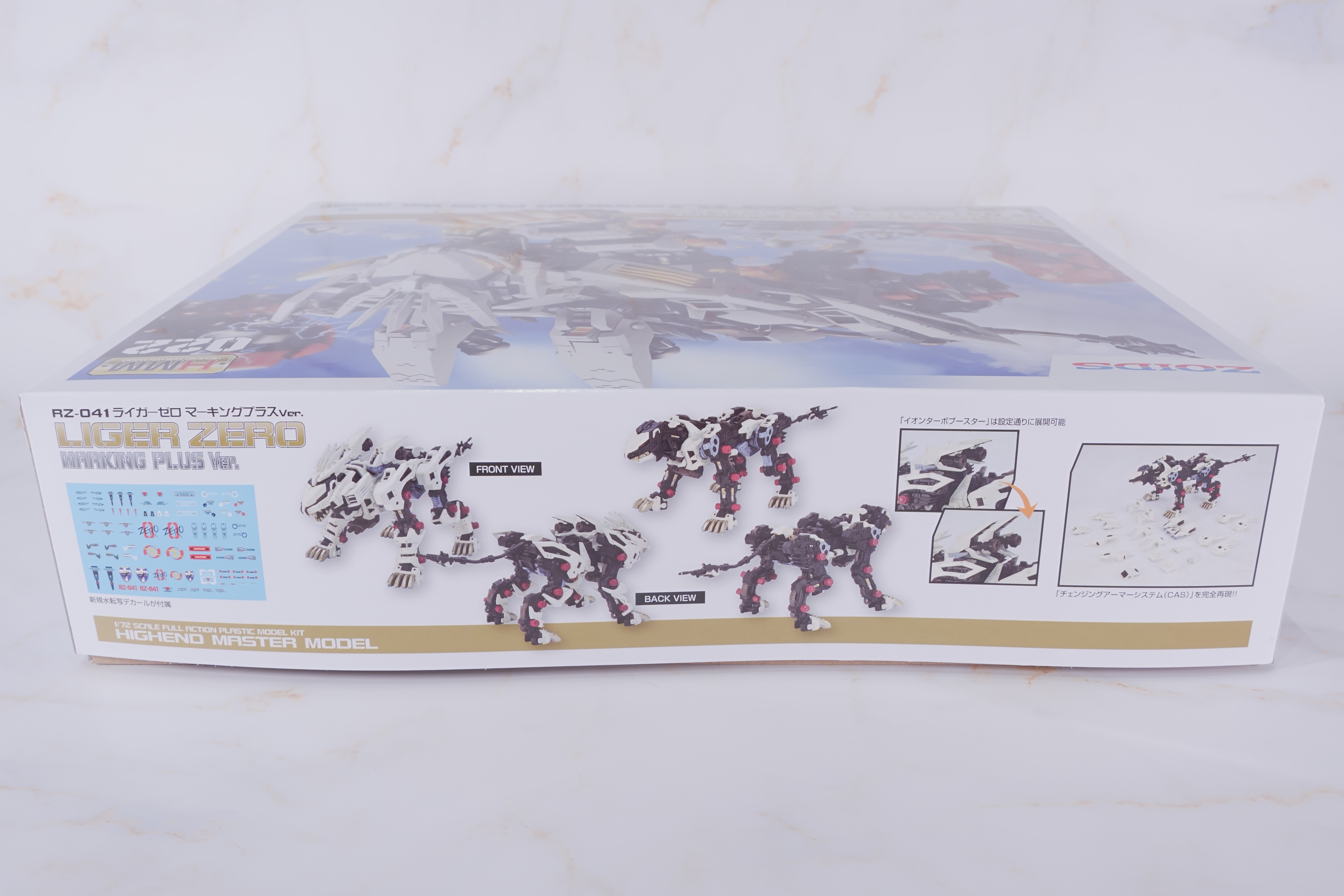 【Vol.36 Zoids HMM 1/72 RZ-041 Liger Zero Marking Plus Ver.】 Review 7