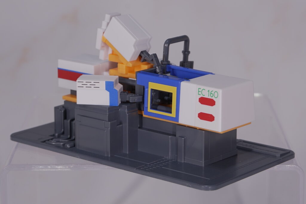 【Vol.35 Bandai Hobby Center Original 1/60 Electric 4-Color Injection Molding Machine】 Review