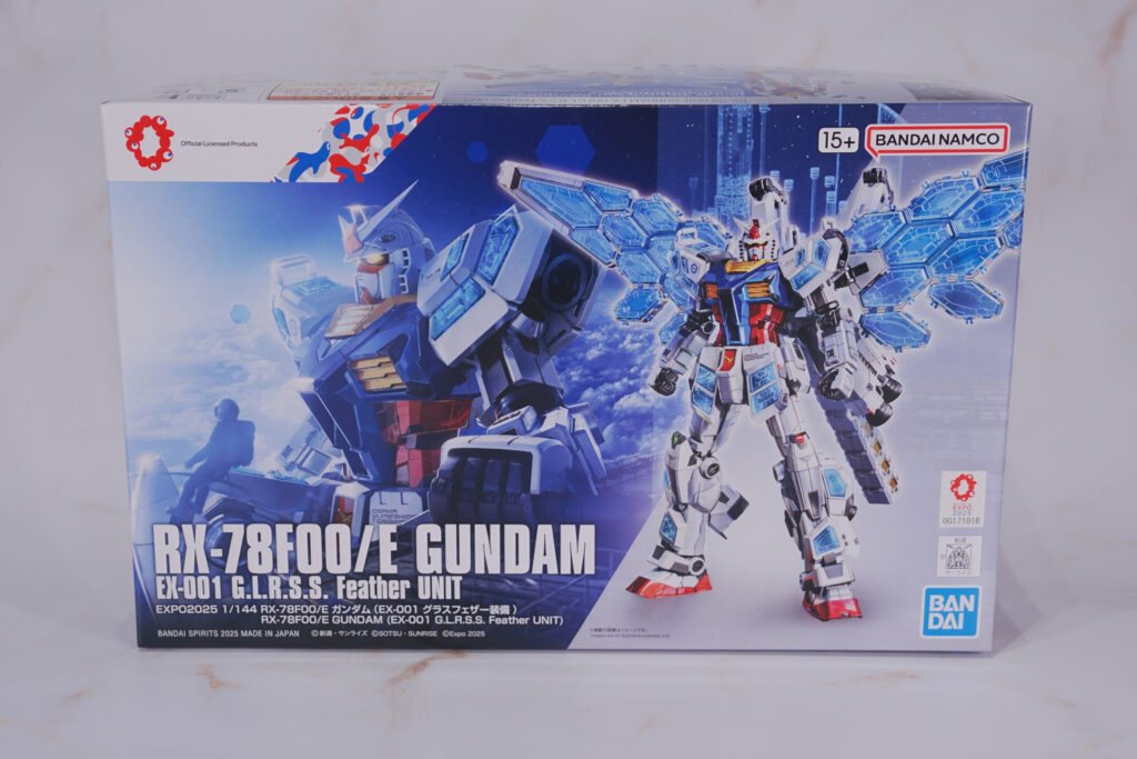 【Vol.48 Gunpla EXPO2025 1/144 RX-78F00/E Gundam (EX-001 Glass Feather Equipment)】 Review