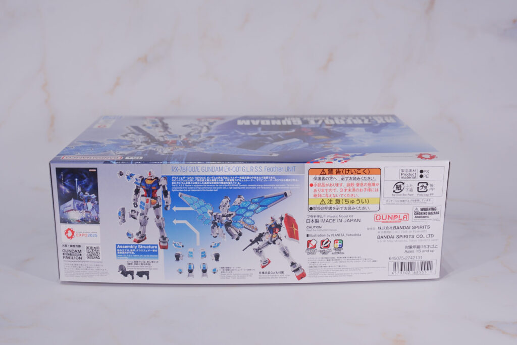 【Vol.48 Gunpla EXPO2025 1/144 RX-78F00/E Gundam (EX-001 Glass Feather Equipment)】 Review