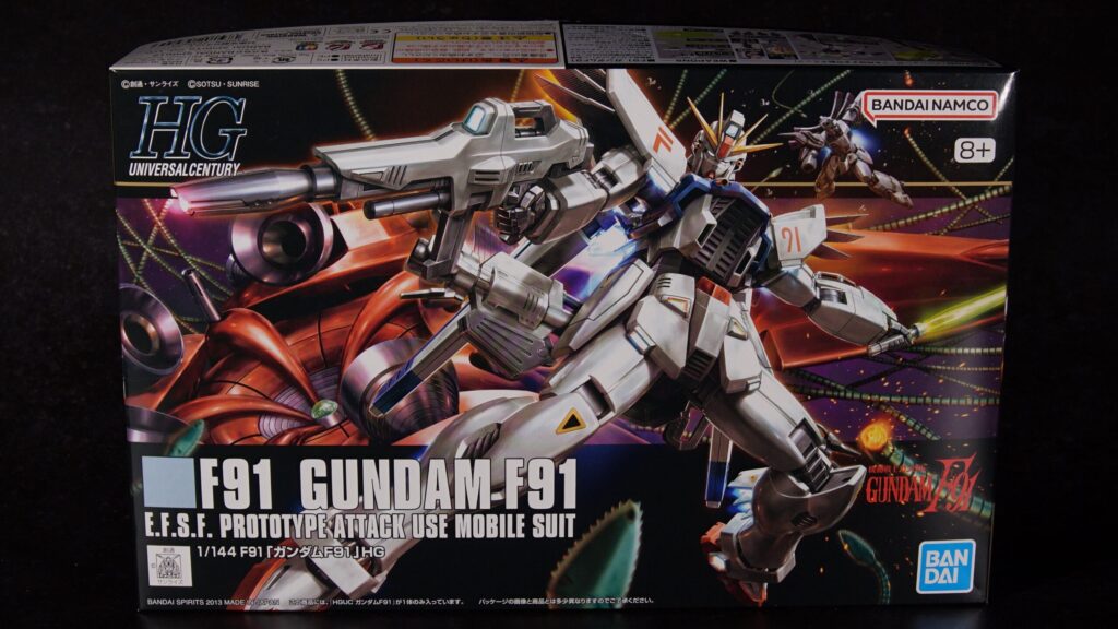 【Vol.09 Gunpla HGUC 1/144 Gundam F91】 Review