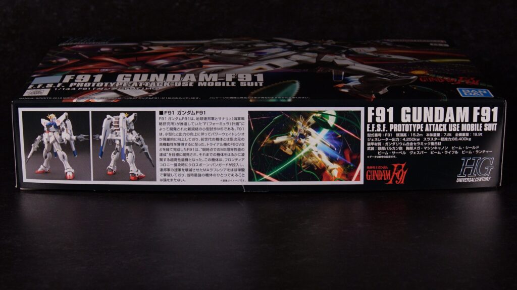 【Vol.09 Gunpla HGUC 1/144 Gundam F91】 Review