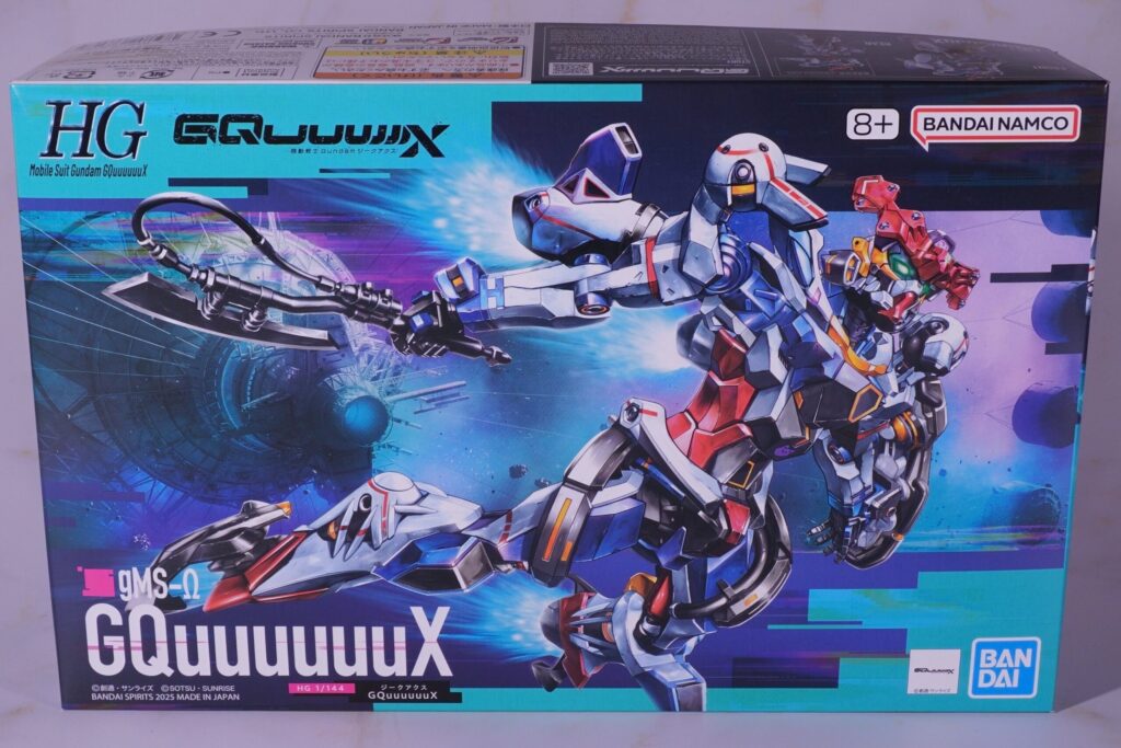 【Vol.25 Gunpla HG 1/144 GQuuuuuuX】 Review