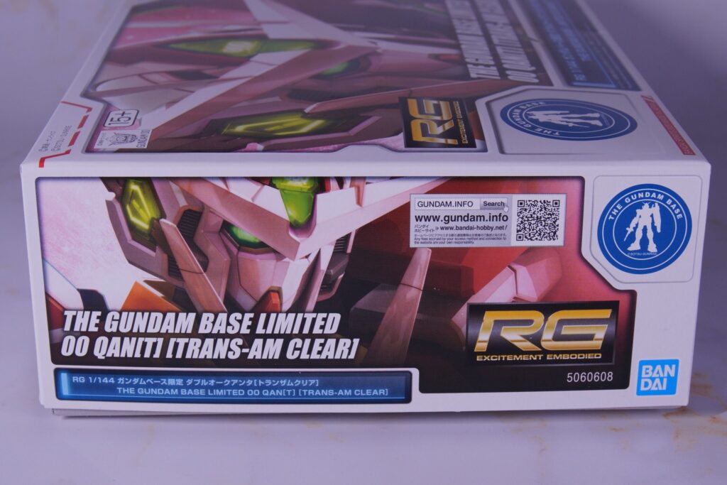 【vol.28 ガンプラ RG 1/144 ガンダムベース限定 ダブルオークアンタ［トランザムクリア］レビュー｜クリア越しに見える内部フレームが想像以上だった