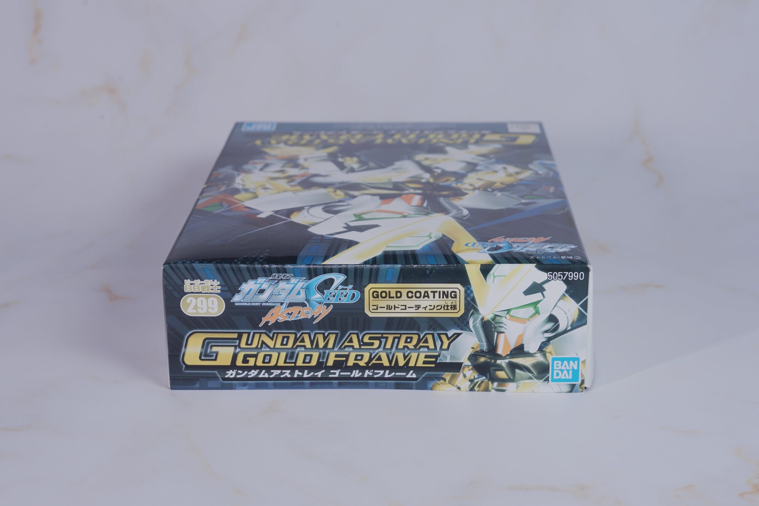 BB戦士299 ガンダムアストレイゴールドフレーム パッケージ斜め