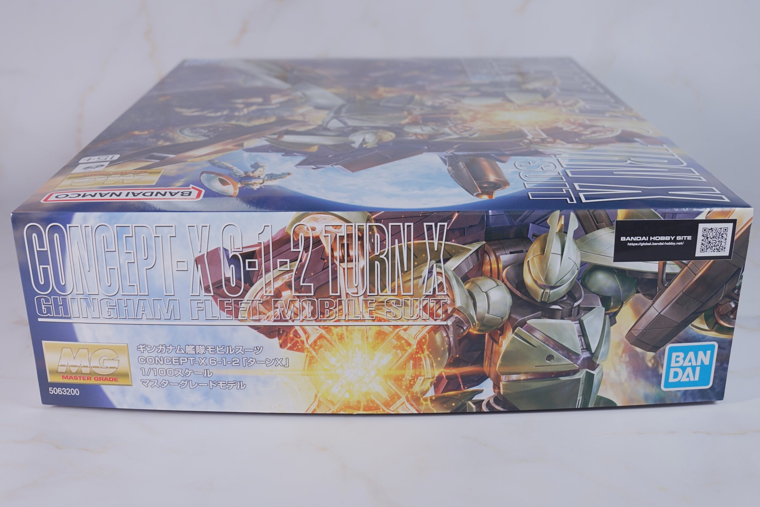 MG 1/100 Concept-X 6-1-2 ターンX パッケージ側面